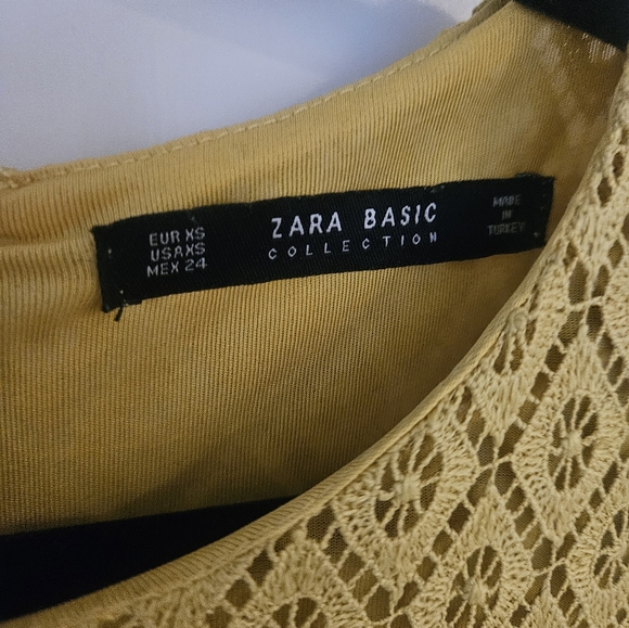 Zara xs long sleeveless dress in Goldenrod - Picture 4 of 5